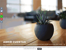 Tablet Screenshot of abrircuentas.com